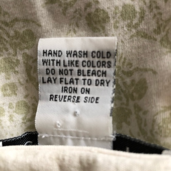 CAbi Embroidered Butterfly Tank 100% Cotton - Picture 5 of 5